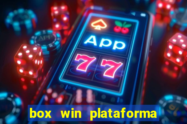 box win plataforma de jogos